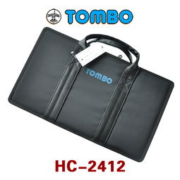 tombo通寶hc 2412高級專業口琴樂器包24孔12只裝復音口琴琴包包郵